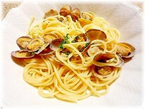 ♪♪超簡単！定番ボンゴレ・ビアンコパスタ♪♪